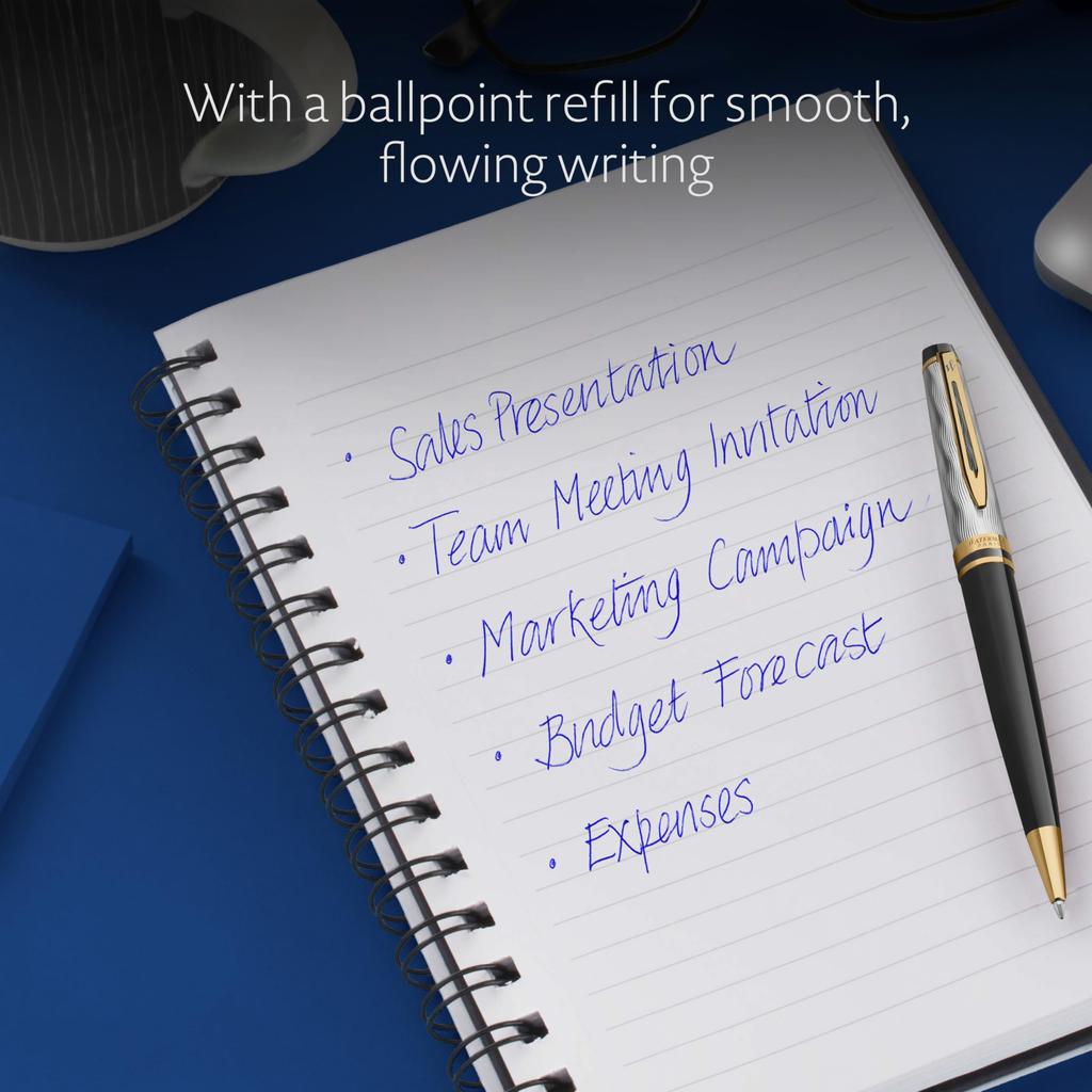 WATERMAN Ballpoint Pen Karen Deluxe Reflection of Paris GT Medium Point Gift Box Gift Luxury Regular Import 2200946 Oil-based