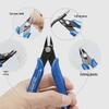 170 Industrial Side Cutters High-Grade Model for DIY Plastic Flash Removal Pliers