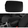 LEXLEY Center Console Pad Armrest Box Cover Waterproof Anti-Scratch Leather Protector Covers For Kia 2016- Sorento-Black Stitches