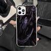 Alien Vs Predator Painted Phone Case for iPhone 13 12 Mini 11 Pro X XS Max XR 7 Plus 8 SE 6 6S 5 5S Soft Silicone Fundas Cover