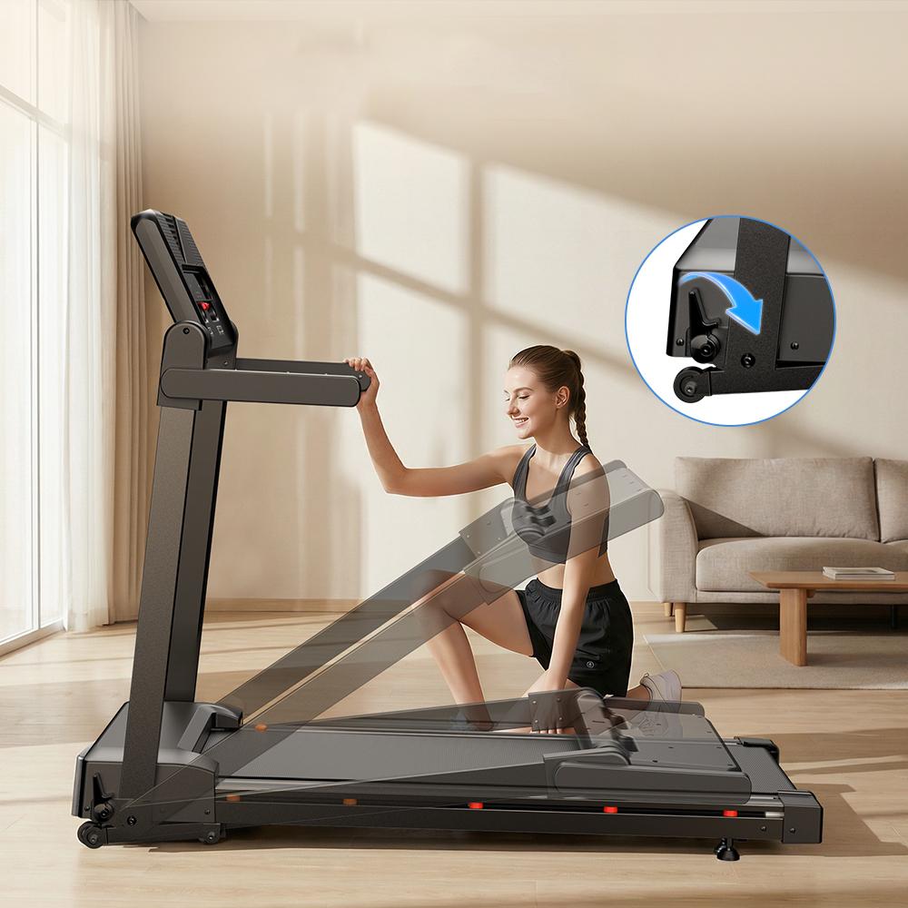 BIEŻNIA ELEKTRYCZNA DOMOWA SKŁADANA FT54 REGULACJA NACHYLENIA 15% z app do 150KG