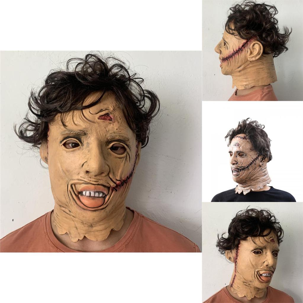 The Texas Chainsaw Massacre Saw Themed Latex Mask For Horror Role Play Cosplay Events