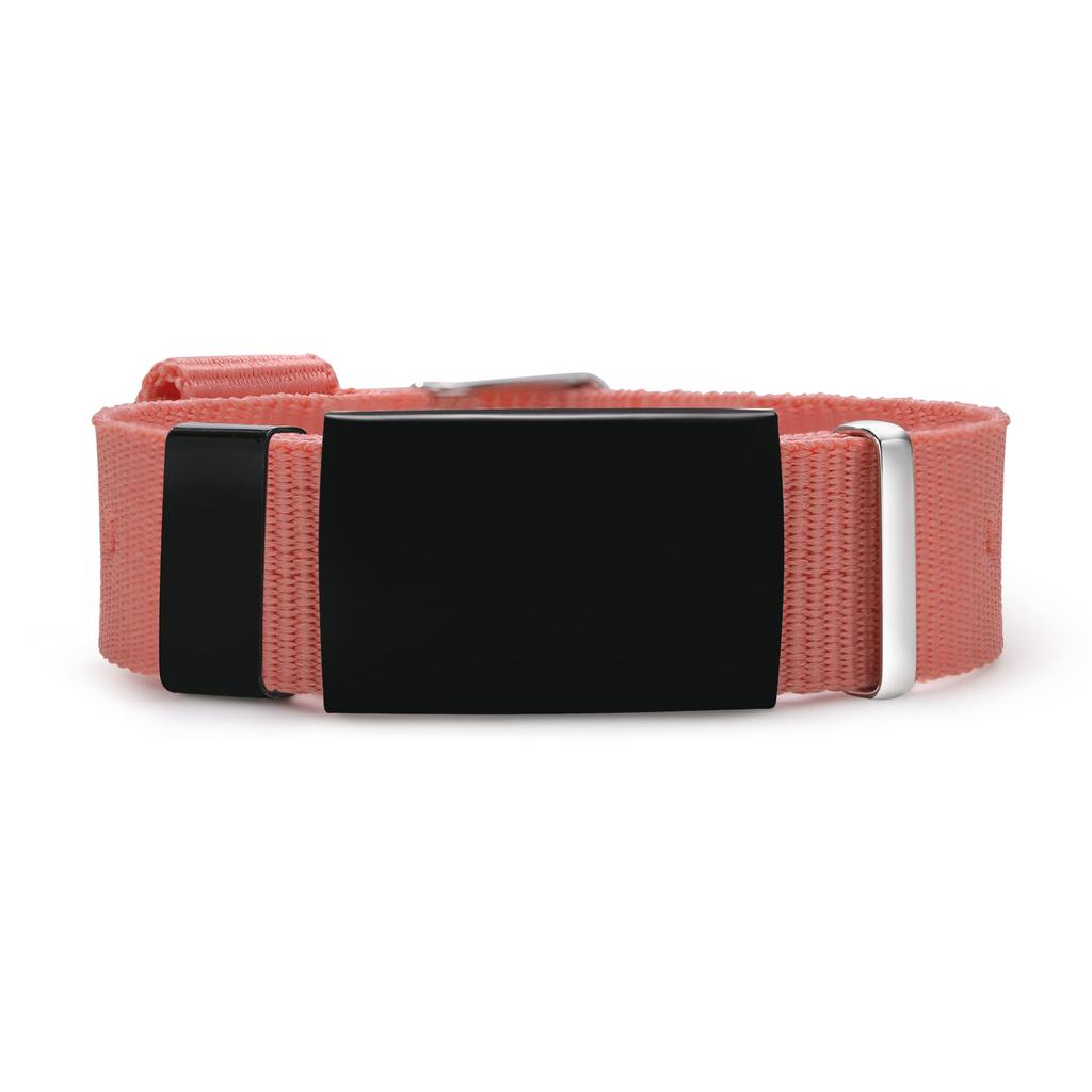 Custom Medical Alert Bracelet for Women, Adjustable Sport ID Wristband Personalized Free Engraving Unisex Ift