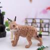 Realistische Tierfigur Leopardkatze Roter Panda Maus Schnabeltier Frettchen Egernia