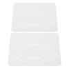 Lip Wrinkle Patch Reusable Transparent Skin Firming Silicone Upper Lip Pad for Day Night 2 Pairs