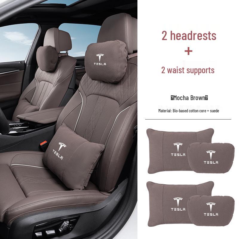 Tesla Model 3/S/Y/X Neck Support Pillow & Headrest