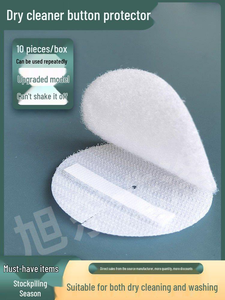 

Button Protector Zipper Sleeve - Anti-Friction Dryer Anti-Scratch Clothing Cover One box