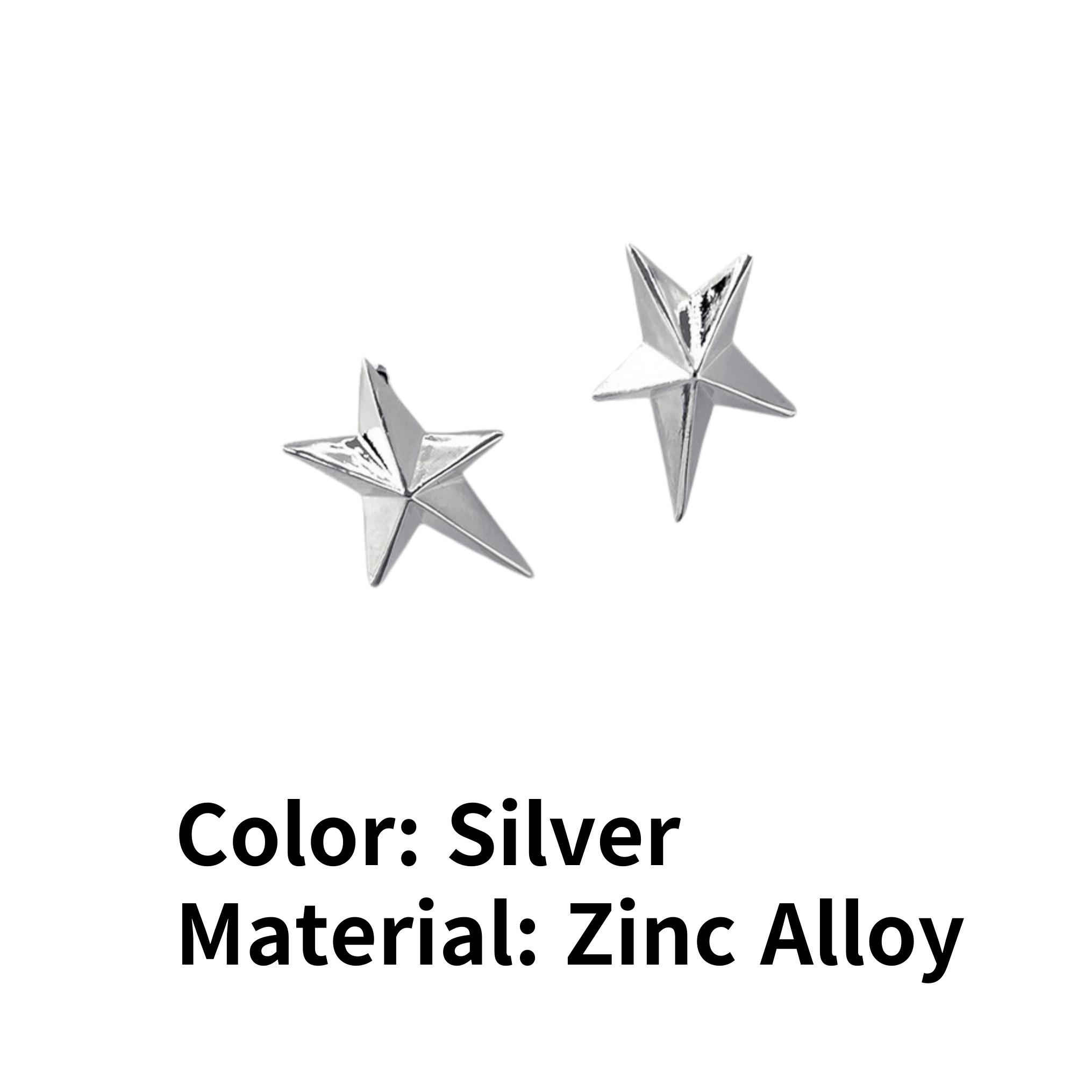 

[Стиль Rise Wonbin] Сережки-гвоздики зі зірками