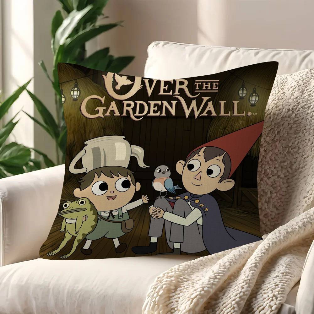 Cartoon O-Over the G-Garden W-Wall  Maple Design Cushion Cover Happy Autumn Harvest decor Holiday Decorati Pillow Cover