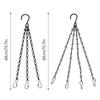 1pc 40cm Garden Basket Hanging Metal Chains Flower Planter Pots Holder  3/4  Point Plant Hanger Home Garden Tools