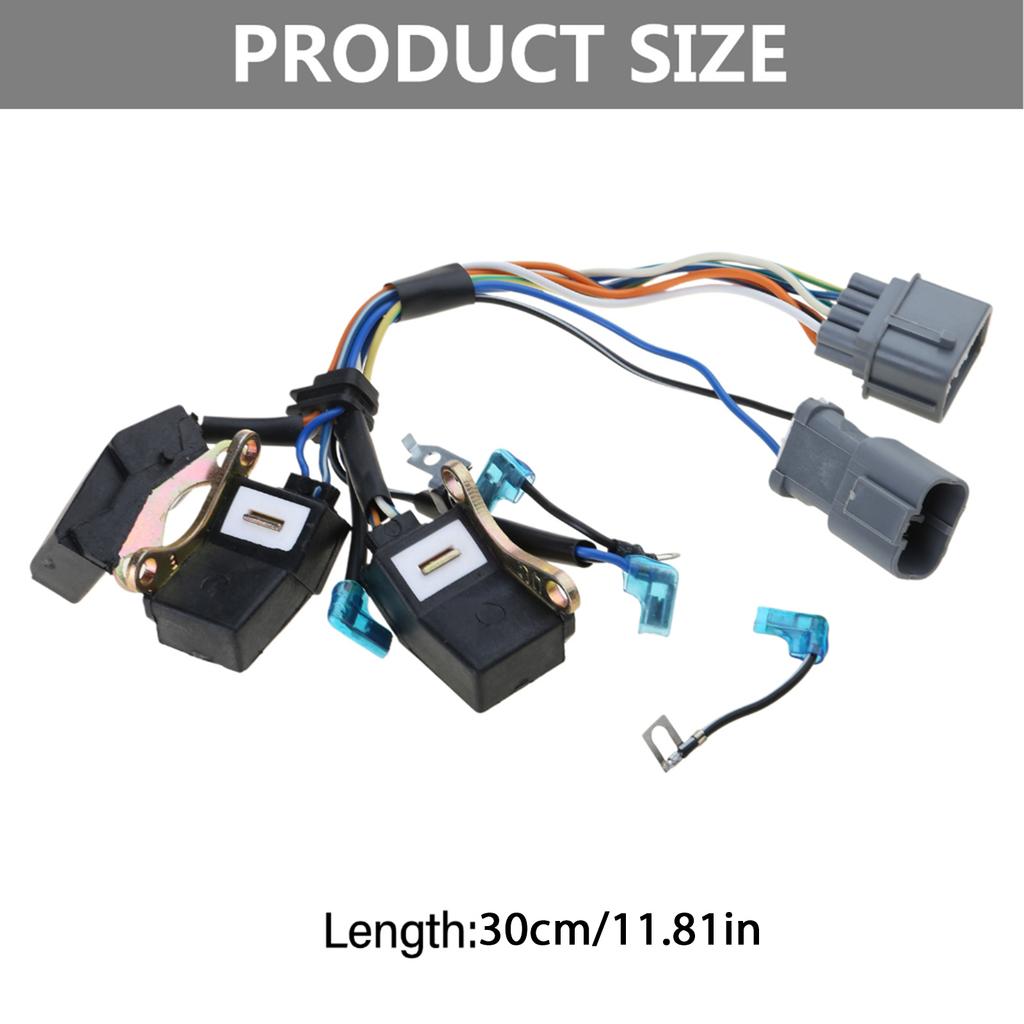 Ignition Distributor Sensor Plug Connector 8417404 DST17404 TD42U TD45U for Civic 1.5L 1.6L 1992-1995 Replacement Part