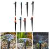 100Pieces Drip Emitters for Drip Irrigation Tubing Adjustable 360 Degree Drippers Arrow Stake Garden Irrigation Drippers