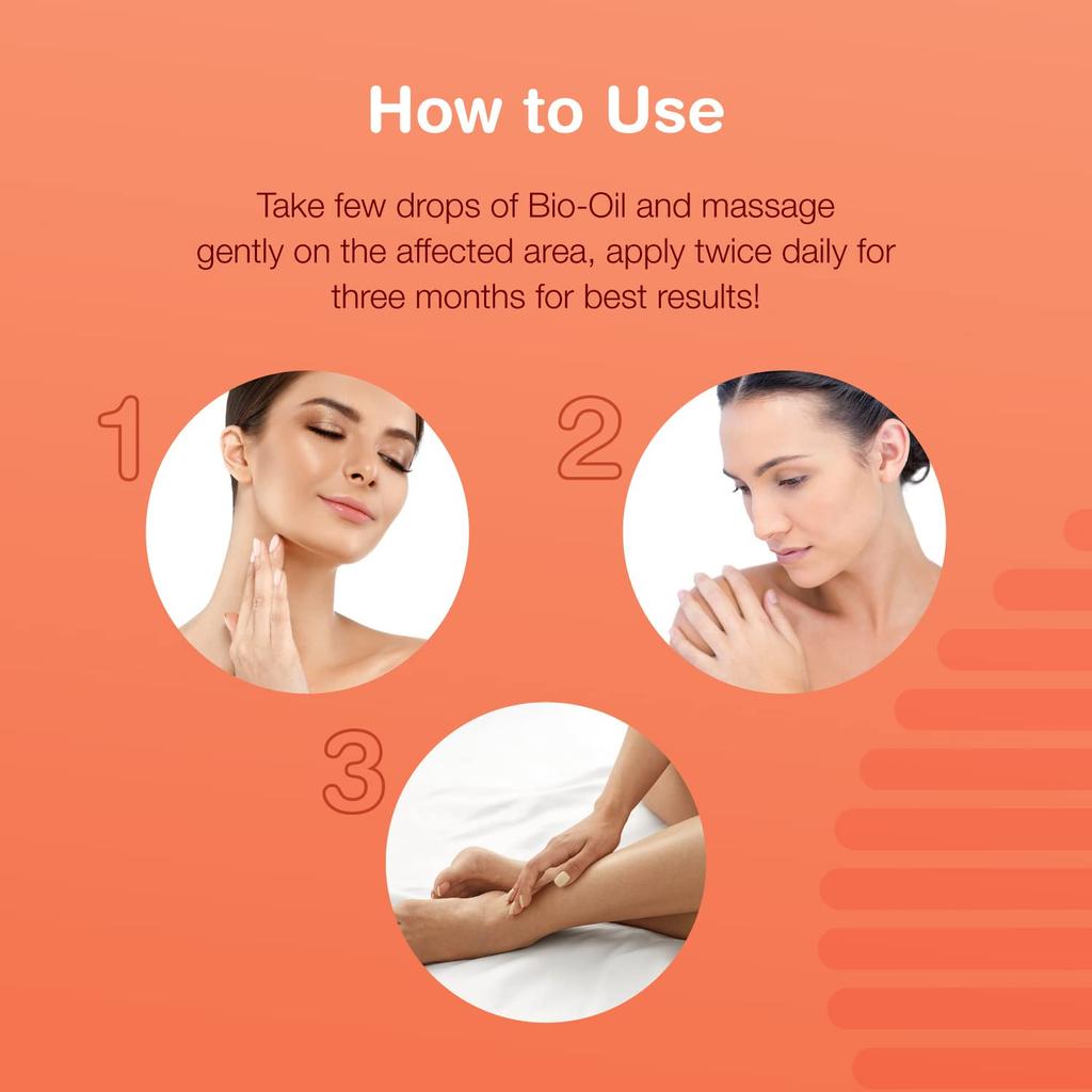 Bio-Oil 60 ml (Specialist Skin Care Oil - Scars, Stretch Mark, Ageing, Uneven Skin Tone), white,803690