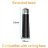 1Pcs 95Mm E27 To E27 Extender Lamp Holder Base Bulb Extend Extension Socket Adapter Led Light Adapter Converter