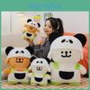 Panda Line Hund Plüsch Schlüsselanhänger Mit PP-Baumwollfüllung Für Kinder Geschenk Spezielle Charaktere Enthalten