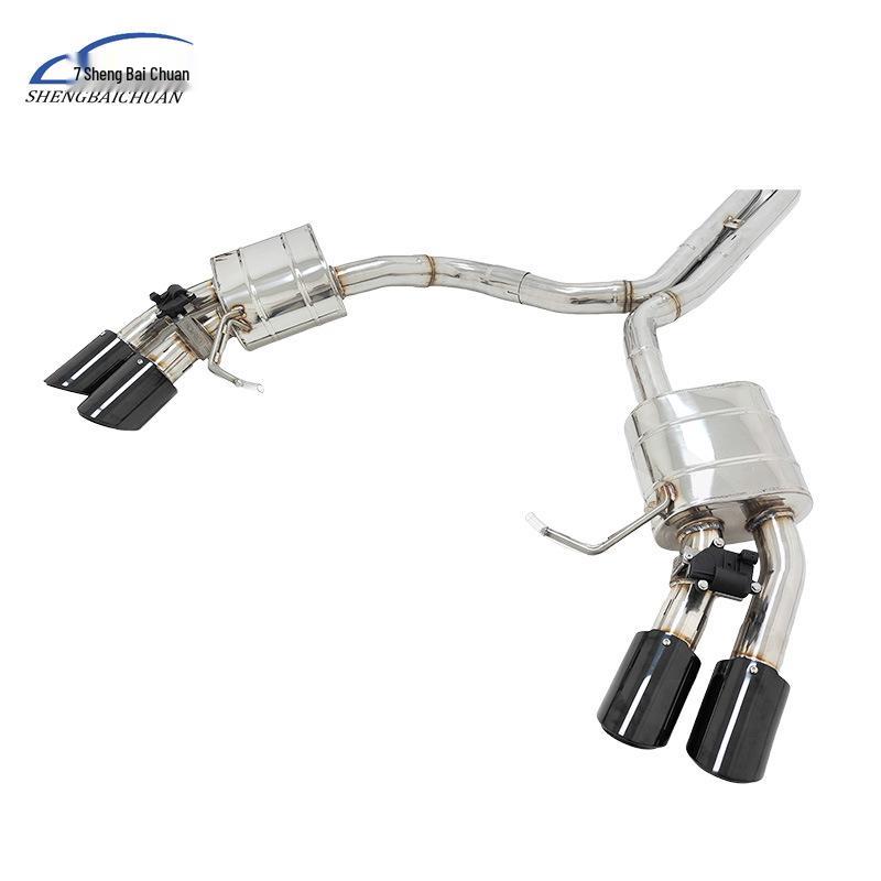 Stainless Steel Exhaust with Valve Muffler & Cat-Back for 2014-2024 Porsche Macan 95B 2.0T