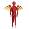 Halloween Neues Kinder-Dinosaurier-Flügel-Cosplay-Outfit Party Coole Dinosaurier-Maske Flügel Zweiteiliges Set