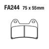 USERX Motorcycle Front Disc brake pads Rear Copper substrate metal sintering For FA244 APRILIA BMW BREMBO DUCATI AGUSTA KTM