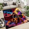 Wonder Woman pattern rug, suitable for living room, bedroom, bedside, balcony and other places, Nordic style decorative rug,