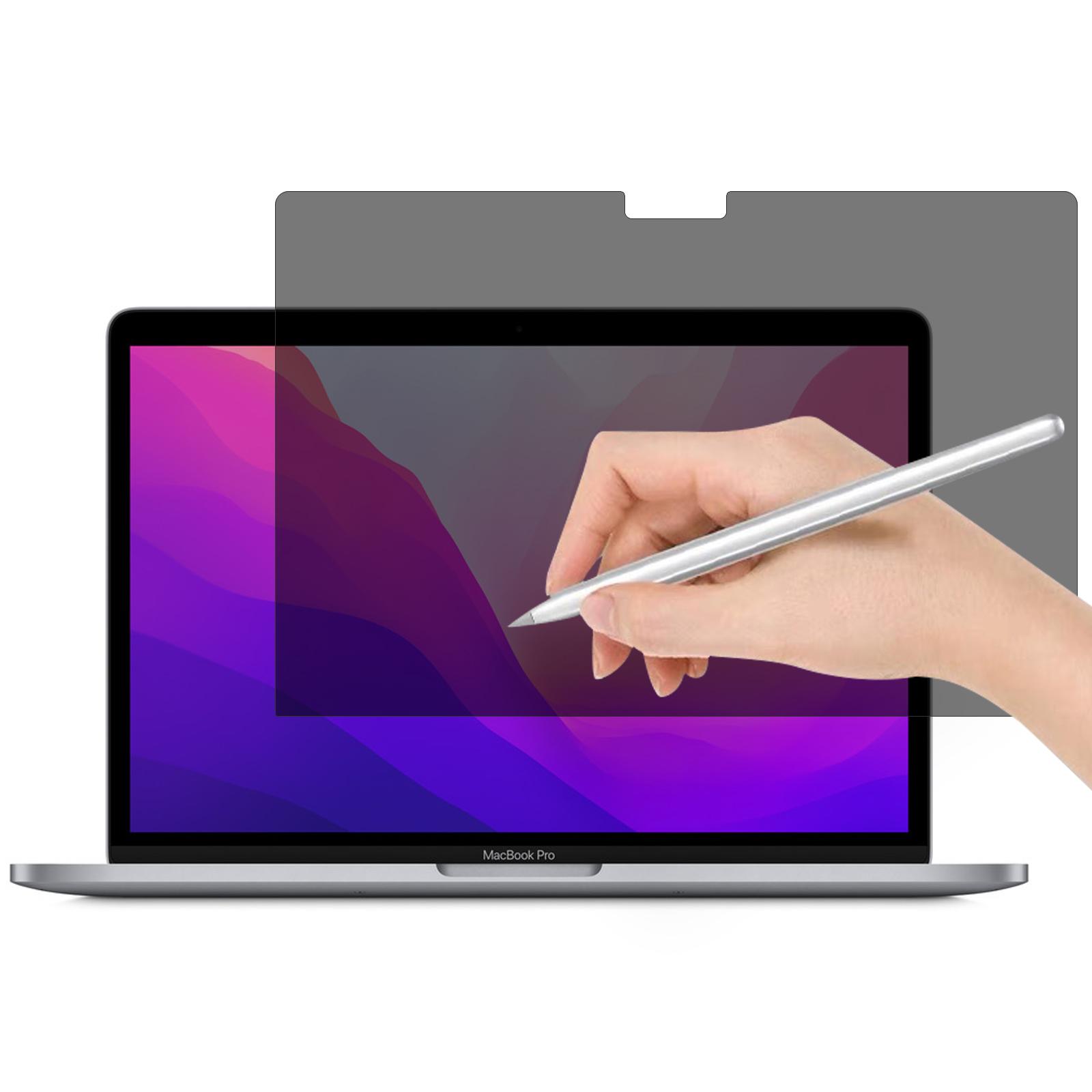 

Захисна плівка для екрану з захистом від перегляду для MacBook Pro 13 дюймів з дисплеєм Retina (2013) A1502/Pro 13 дюймів (2012 р) A1278 Антишпигунська ПЕТ плівка для планшета з папероподібною текстурою