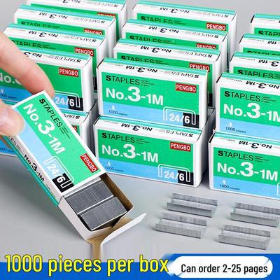 Staples 24/6 Universalklammern 12 Gauge für 25 Seiten | Bürobedarf