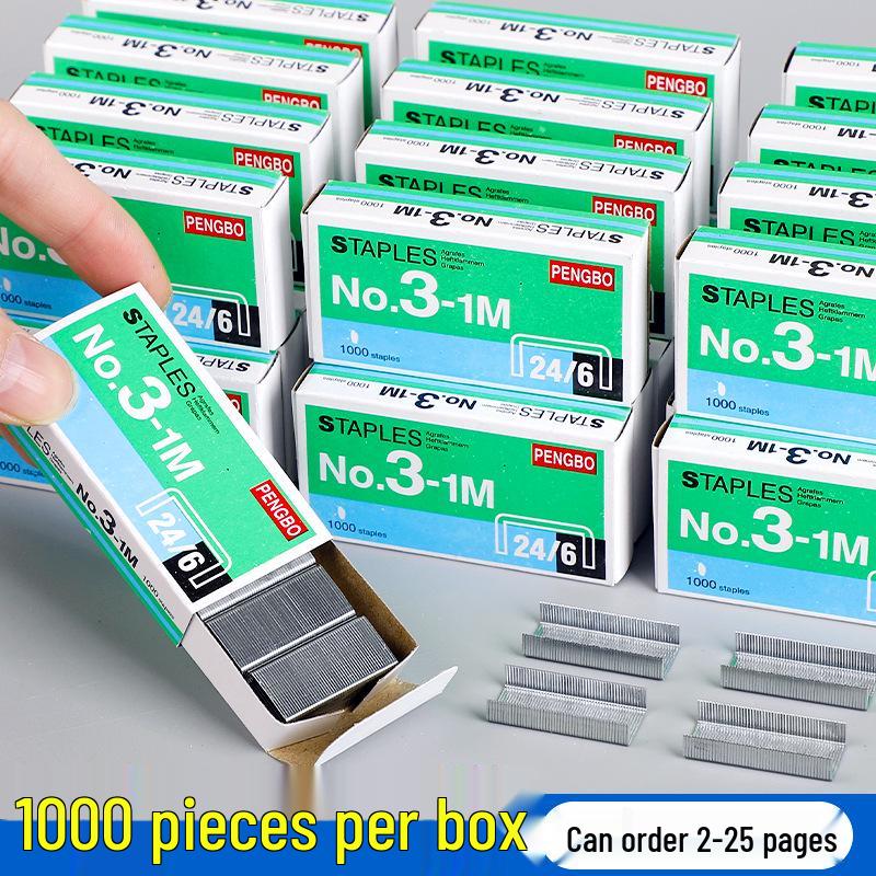 Staples 24/6 Universalklammern 12 Gauge für 25 Seiten | Bürobedarf