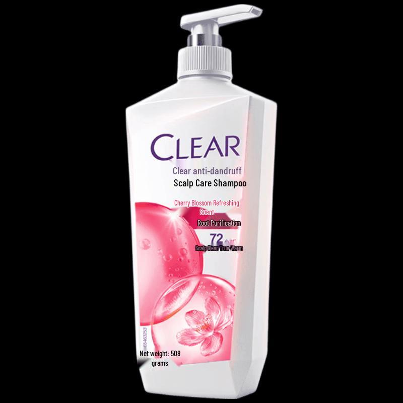 Clear Anti-Dandruff Cherry Blossom Shampoo
