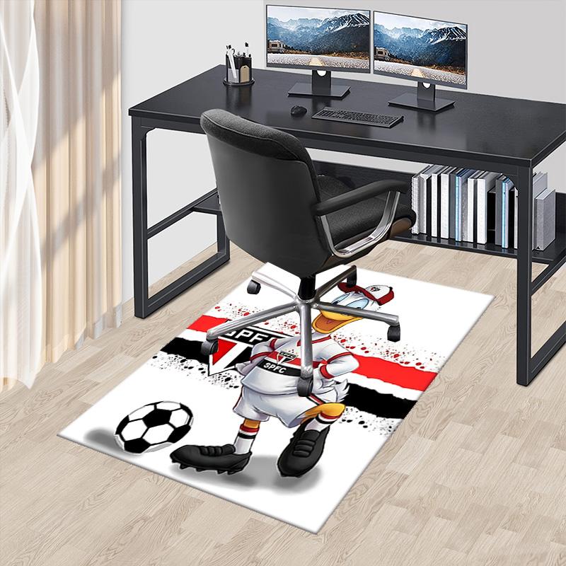 1pc Soccer Fun Donald Carpet Rug for Bedroom Living Room Decor Sofa Home Game Area Rug Non-slip Floor Mat. D72201102