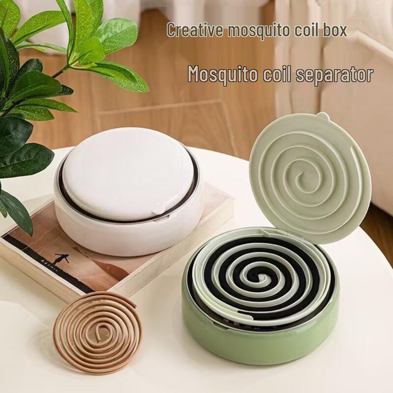 Jikemi Safe Mosquito Coil Holder Box