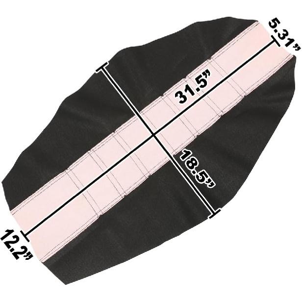 G-PLUS Seat Cover 1pc Compatible with Honda CR125R CR250R CR500R CR80R CRF100F CRF125F CRF150F Motorcycle Seat Soft Protector Replacement Red