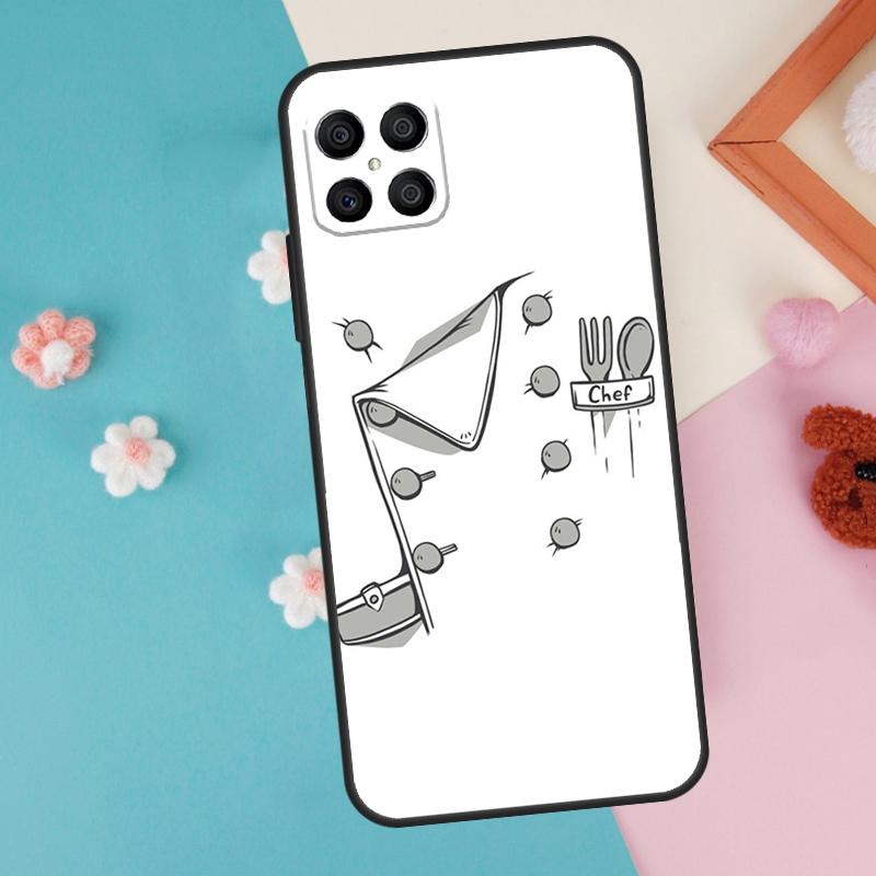 Baking Cook Chef Case For Honor 200 Pro 50 70 90 X9a X8a X8 X9 X8b X9c X9b Honor Magic 7 5 6 Lite Pro Cover