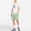 Jordan Jumpman Sports Loose Breathable Woven Shorts Men Bottoms Soft-Grey Green CK6818-006