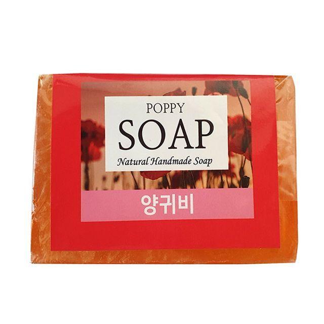 XNJELKHW Handmade Soap Poppy Natural Aroma Soap