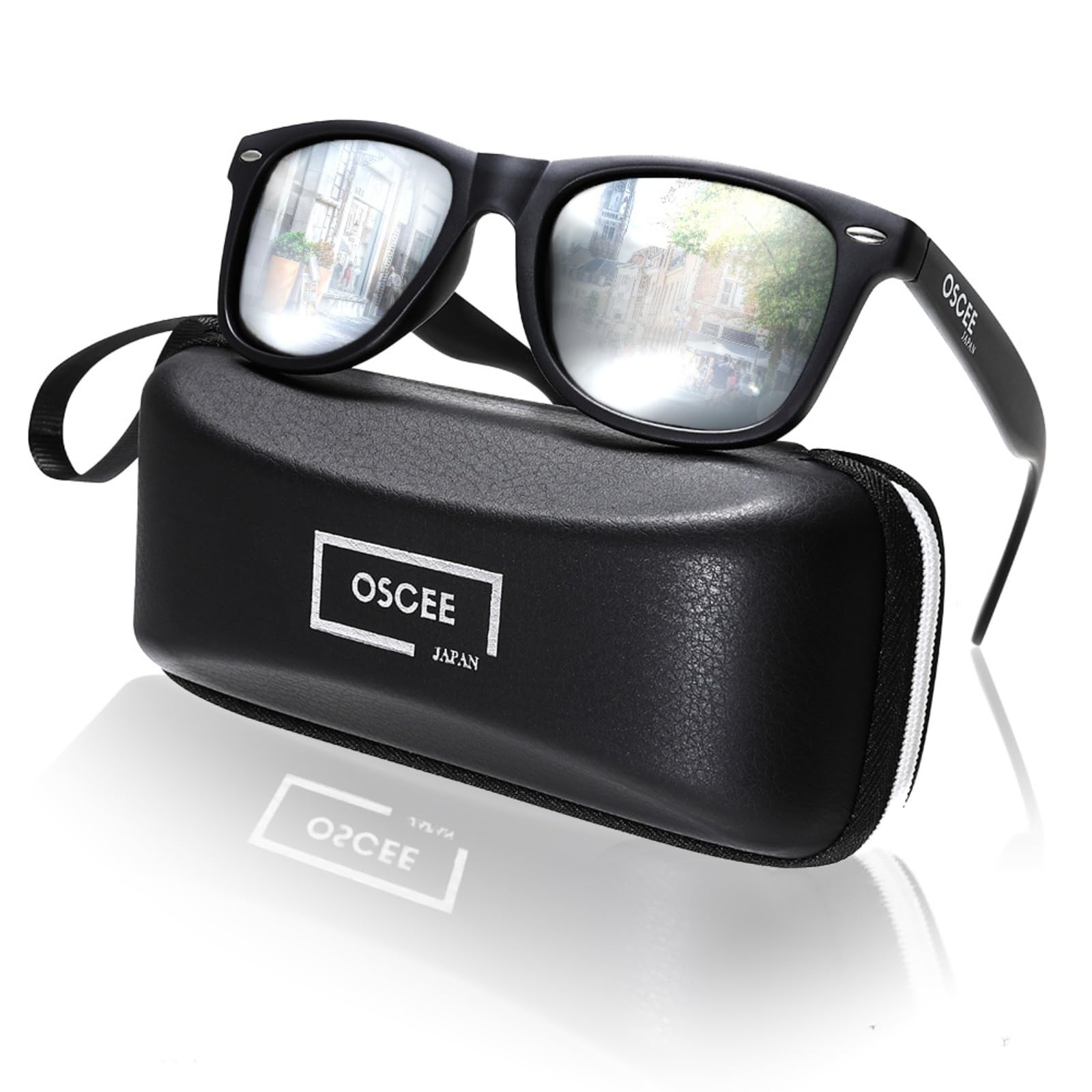 

Polarized Sunglasses UV400 UV Protection for Outdoor [OSCEE] Men s Wellington-style [Triple-Ranked] Driving, Sports, Driving, Running, Fishing,