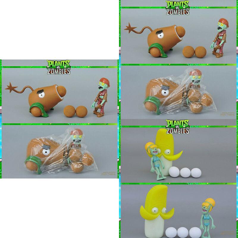 Plants V Zombies Pvc Plant Figures Bulk Pack For Kids And Collectors