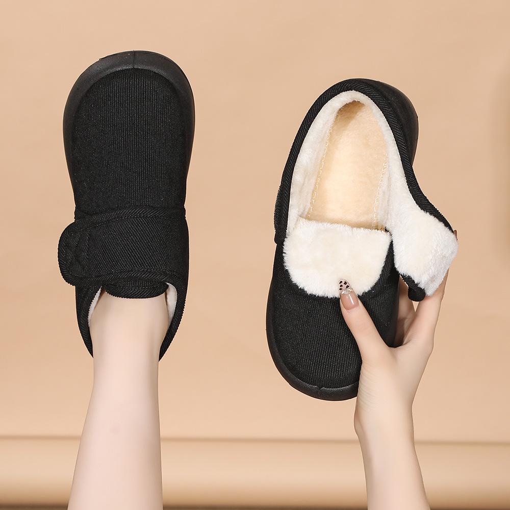 

Middle Aged and Elderly Women s Winter Cotton Shoes with Added Fleece Warm and Lightweight Cotton Boots for The Elderly 41