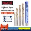 NACHI Fujikoshi 7572P SG-Coated High-Speed Steel Drill Bit for Aluminum & Stainless Steel