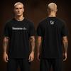 Fontaines DC Gotické Logo Koncertní Turné Oboustranné Černé Unisex Tričko