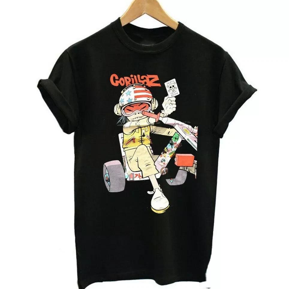 Gorillaz Death From Below Black Men S-234XL t-shirt