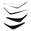 Headlight Eyebrow Trim For Toyota Prado 150 2014 2015 2016 2017 Front Lamp Brow Molding Strip Chrome Styling Car Exterior Parts