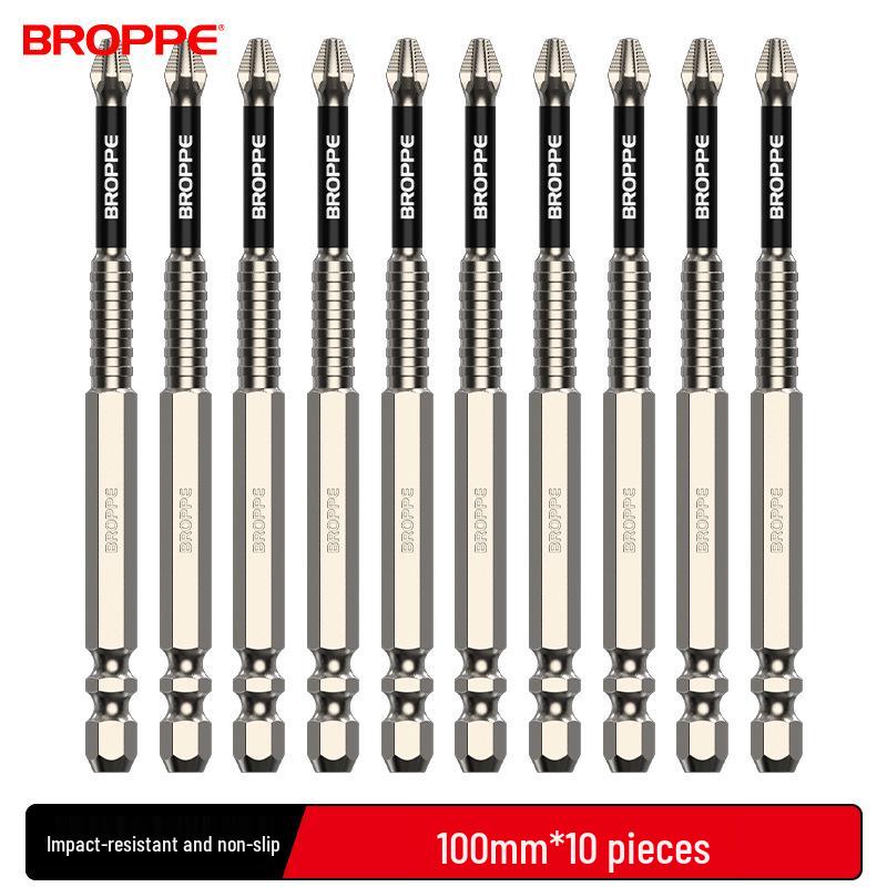 Pulai Magnetic Impact-Resistant Phillips Screwdriver Bit Set