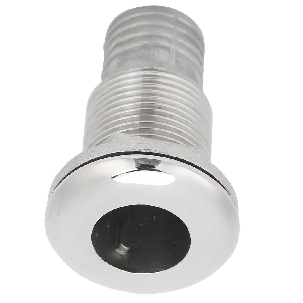 Marine Boat Thru Hull Fitting Connector Stainless Steel Hose Tail Barb Marine Hardware11 2inch