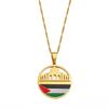 Anniyo Al-Aqsa Mosque and Palestine Pendant Necklaces Jewelry #255621