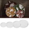Silicone Tray Molds Epoxy Resin Molds Round Fruit Dish Moulds Silicone Material