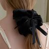 Primaute Rose Chiffon Ribbon Scrunchie
