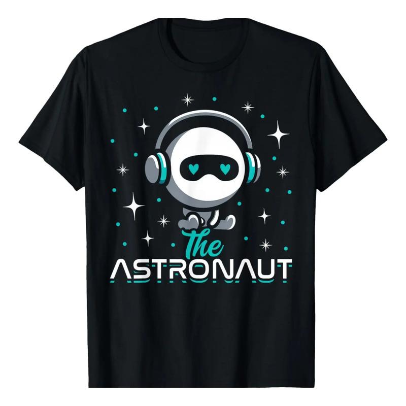 Camiseta K-pop Divertida De Jin Wootteo Galaxy Astronauts S разноцветный