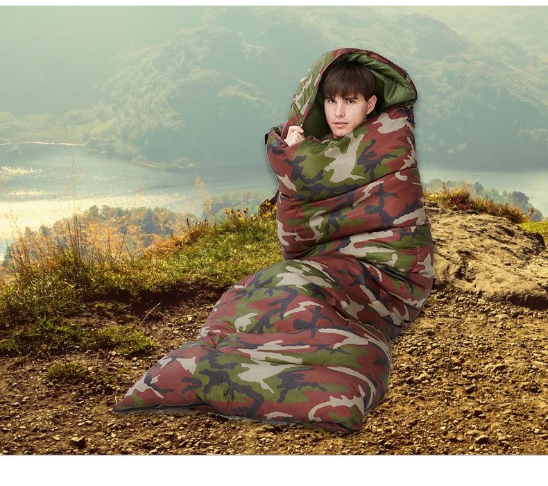 Emergency Relief Sleeping Bag - Thickened, Warm, Portable for Adults, Spring/Autumn Use