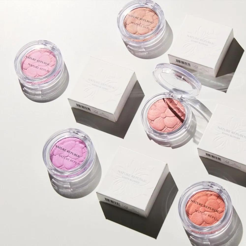 Акварельные румяна для щек Nature Republic Baked Blush 5 г 05 Peony Purple