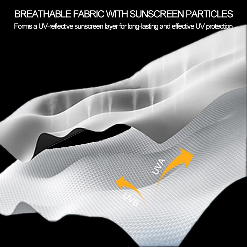 1 Pair Ice Silk Sunscreen Sleeves Anti-UV Breathable Outdoor Sports Arm Guard for Men Women Running Hiking