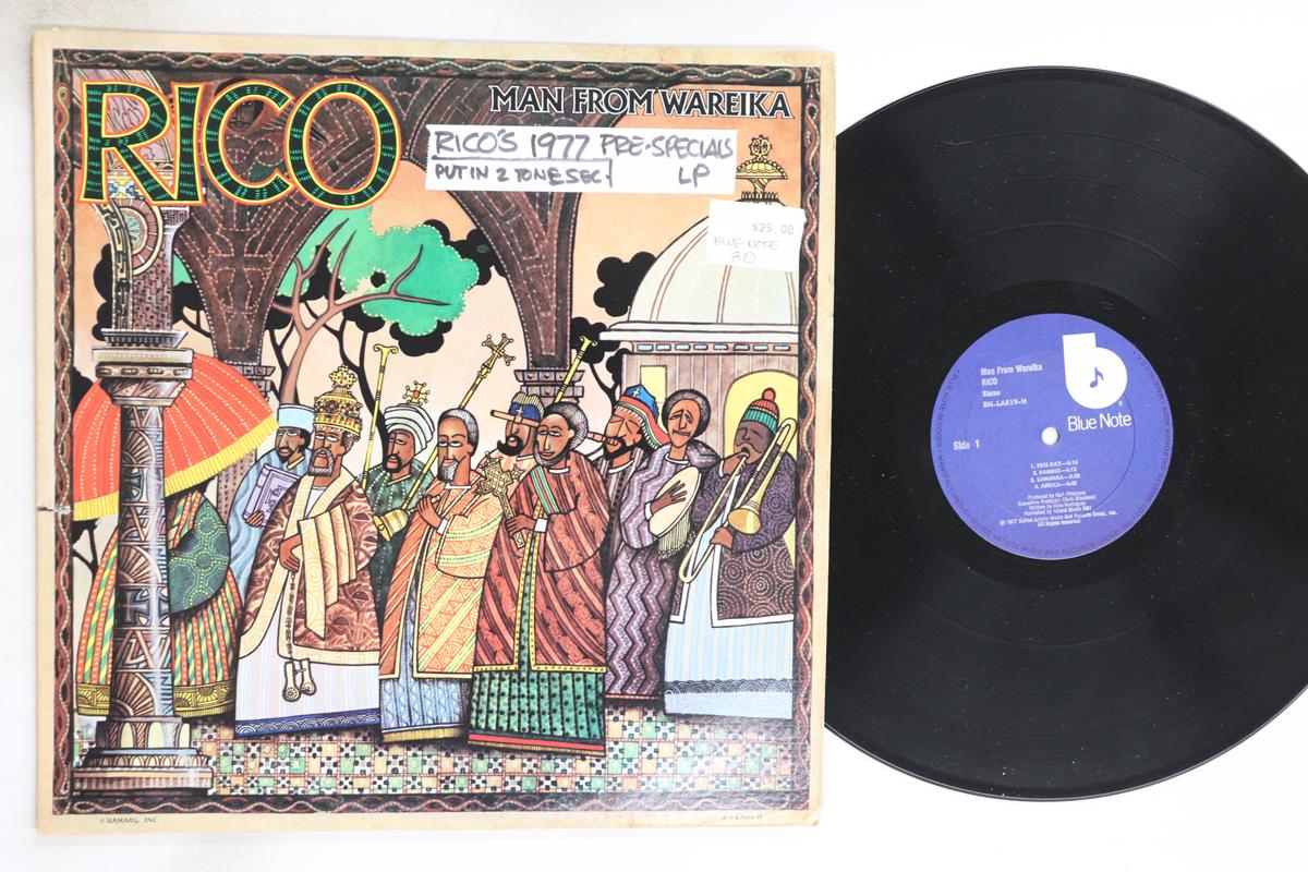 

LP Record RICO - Man From Wareika BNLA819H BLUE NOTE 1977 US Reggae, Ska & Dub Used